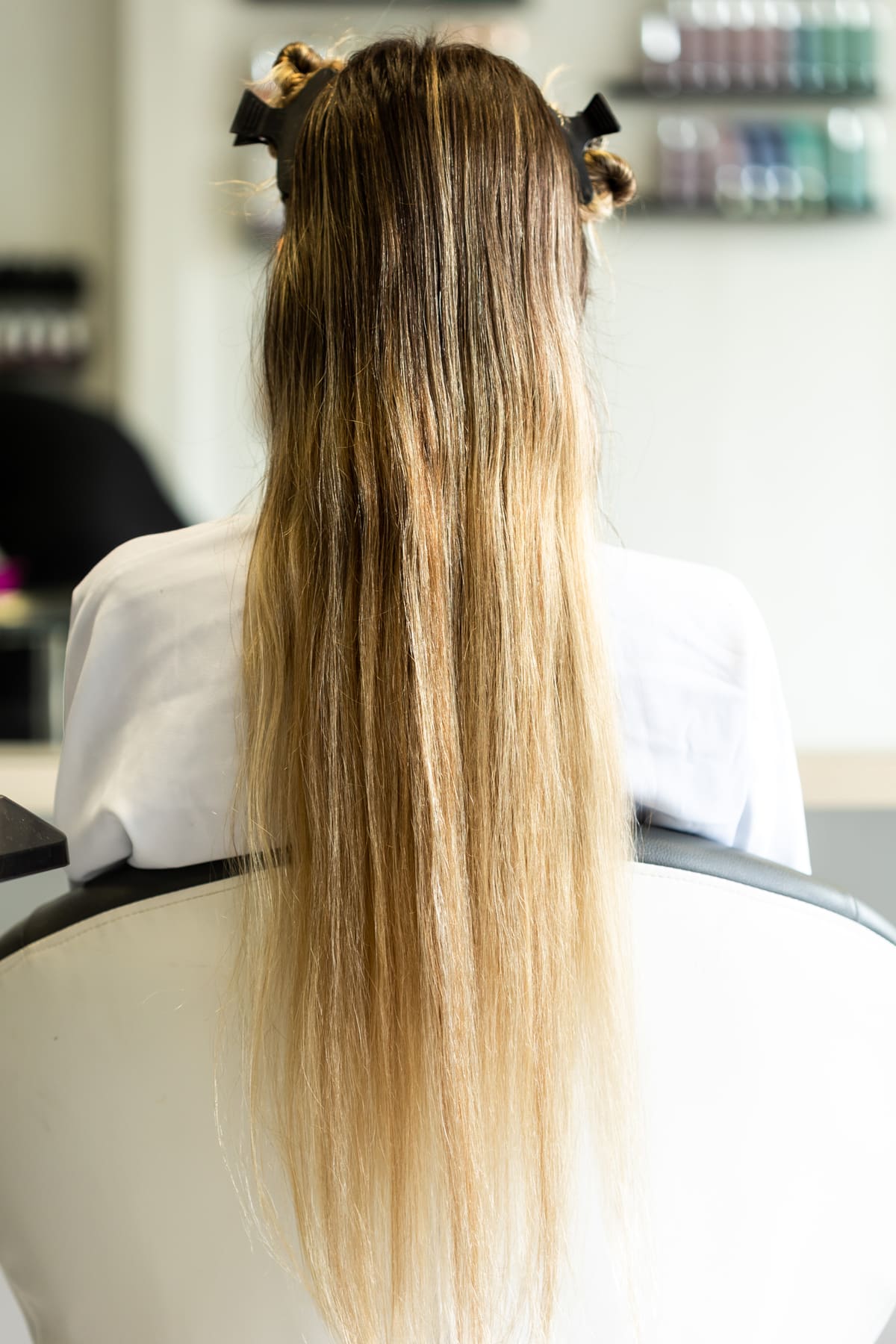 Precision nail treatment at Sheila's Studio Hair