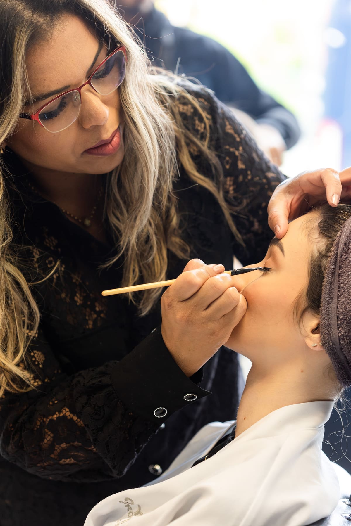 Tatiana, senior stylist and colorist at Sheila's Studio Hair